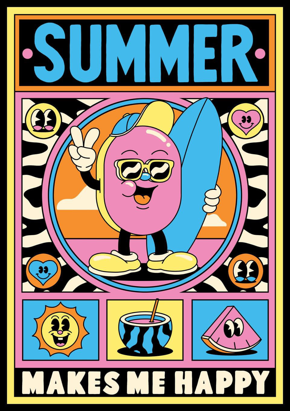 Yeye Weller x Autumn Elise collab, Giclee Limited Edition