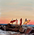 Surfer Silhouette, Shannon Gilson