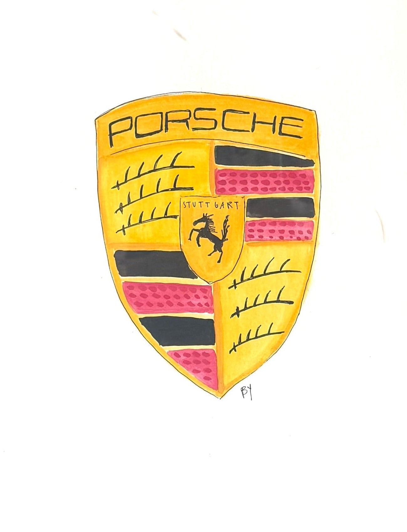 Porsche Logo - Bianca York
