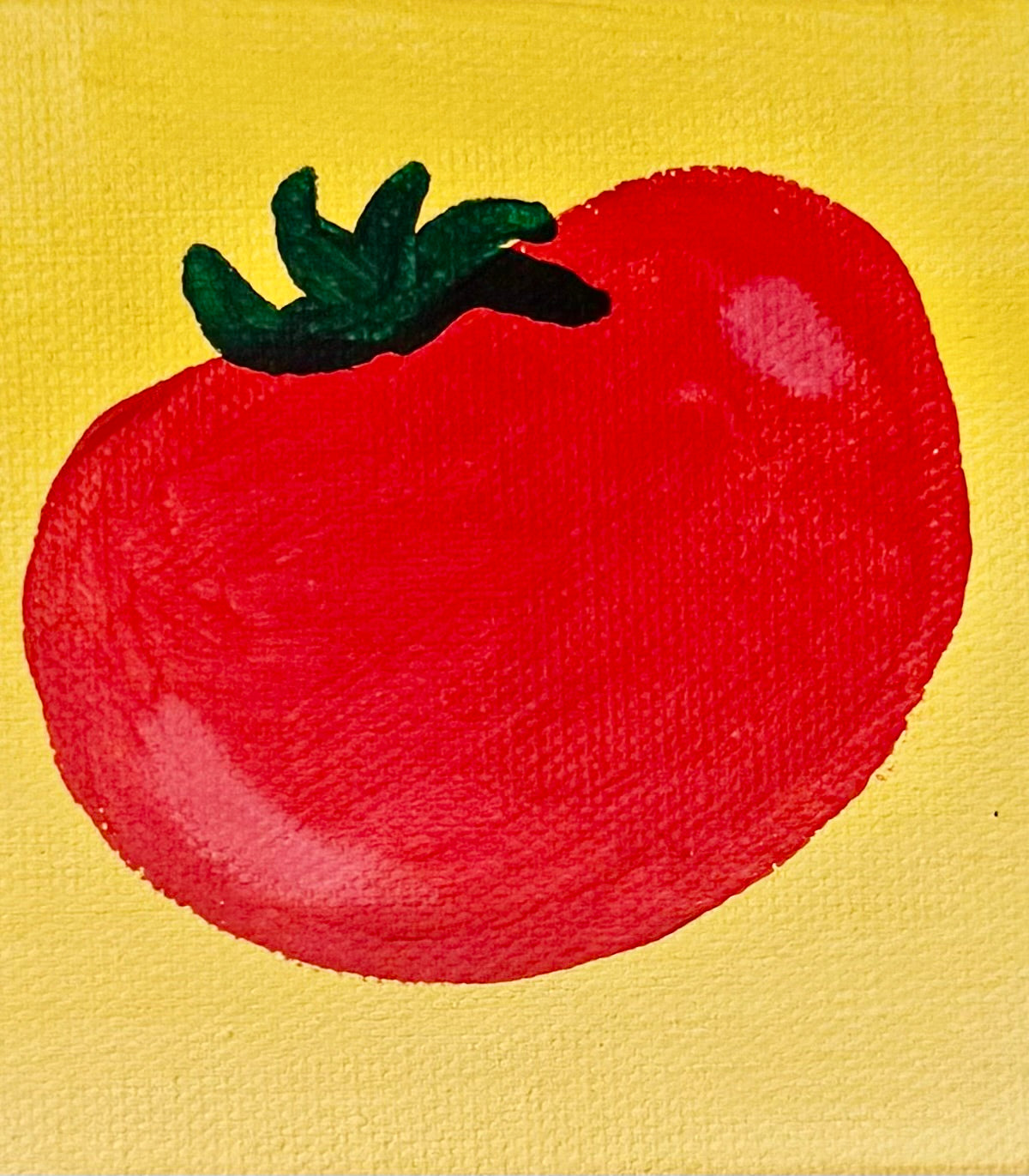 Tomato on Yellow