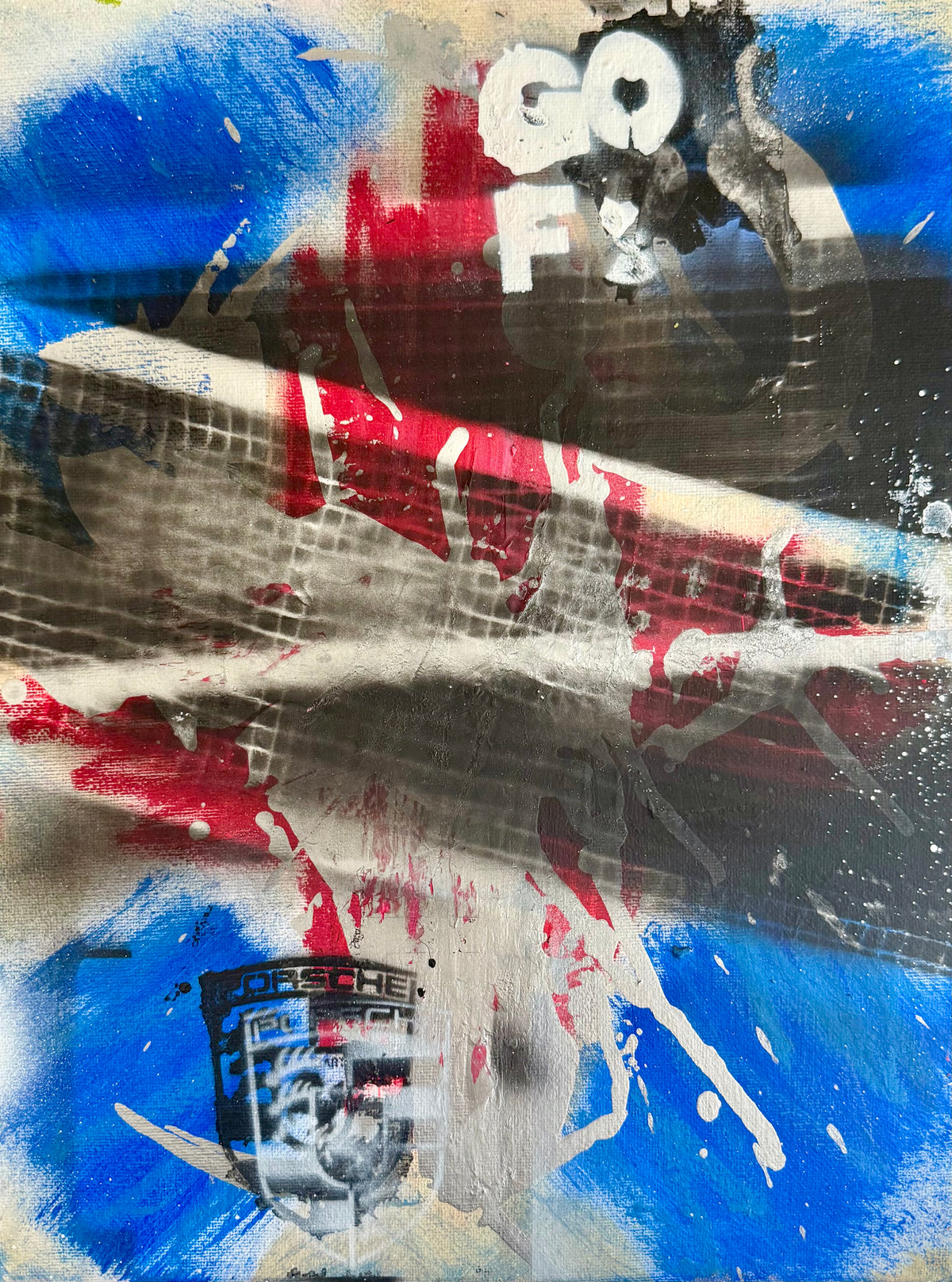 Vintage - Colorful Graffiti Painting